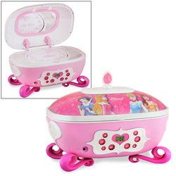 Disney Princess Jewelry Box CD Boombox by Cosmo Communications Corp.