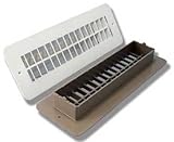 IMAGE OF JR Products 288-86-AB-TN-A Tan Dampered Floor Register