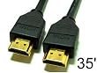 HDMI Male to HDMI Male Cable: 35 ft - by Abacus24-7