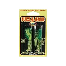 Lindy Little Joe Fishing Tackle Fuzz-E-Grub 1/4oz Lime