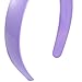 Uxcell Plastic Teeth Lady Hair Hoop or Headband Ornament, Purple, 0.04 Pound