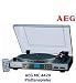 Produkt-Bild: AEG MC 4420 Kompaktanlage (Plattenspieler, MP3-Wiedergabe, MMC-/SD-Kartenslot, Line-Out Anschluss, USB 2.0) grau