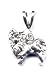   - Pomeranian Pendant Sterling Silver Jewelry Gift Boxed