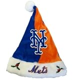 New York Mets Color Block Santa Hat