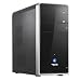 ASUS TM-210 - Mini tower - micro ATX - no power supply - black, silver