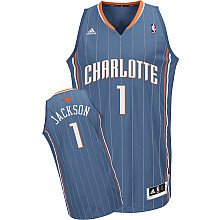 Adidas Charlotte Bobcats Stephen Jackson Youth (Sizes 8-20) Revolution 30 Swingman Road Jersey Medium