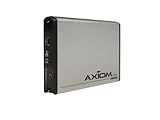 New AXIOM MEMORY SOLUTION LC 750GB USB 3.5 EXTERNAL HARD DRIVE E-SATA Easy  ....
