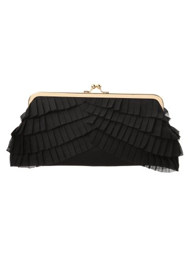 Lovedrose&Co. LRプリーツクラッチ : クラッチ