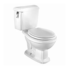 American Standard 2464.019.020 Antiquity Elongated Toilet, White