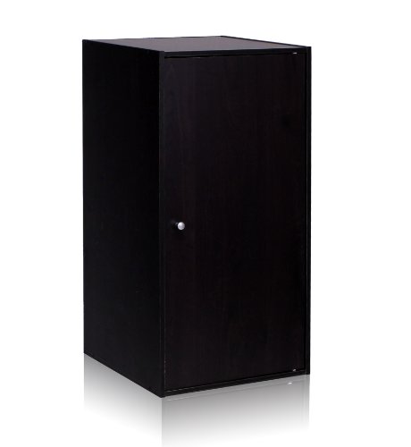 Furinno 11017 Hidup Tropika Eco Modular Cube Tall Storage System with Door