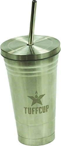Tuffcup Double Wall Stainless Steel Cold Cup With Cleaning Brush, BPA-Free