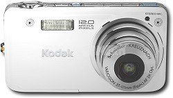 Kodak Easyshare V1253 12 MP Digital Camera with 3 xOptical Zoom (White)