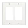 Leviton 80409-W 2-Gang Decora/GFCI Device Decora W&hellip by Leviton