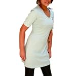 SAVE $16.5 - American Apparel RSA2314 Fine Jersey Short Sleeve Crew Neck T-Shirt Dress $13.50
