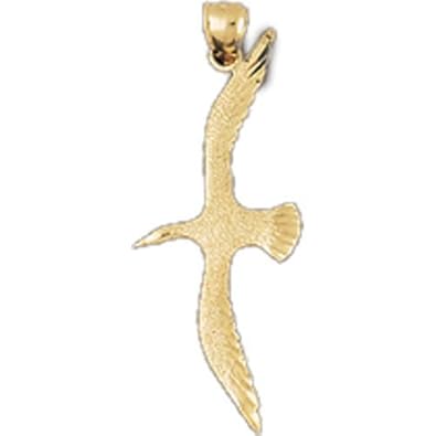Cheap Girls Jewelry Dazzlers Solid 14k Gold Bird Charm Pendant Available in three colors from jewelsberry (weights: 2.7 grams only) For Sale