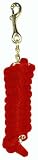 31wGn%2B7eSGL. SL160  Hamilton Extra Heavy Poly Rope Lead with 24 Chain, Red, 5/8 Thick x 8 Long