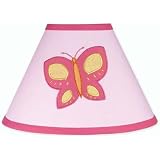 Pink and Orange Butterfly Collection Lamp Shade by... by JoJo Designs