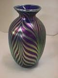 31wGsYGTgeL. SL160  Fenton Art Glass Favrene Feather Vase By Dave Fetty Reviews