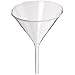 WPI CG-0319 Glass Buret Filling Funnel with 60 Degree Angle Bowl, 30mm Stem, 35mm Top Diameter x 60mm Length (Pack of 12)