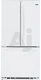 Review GE  / GE Profile PFSF2MIXWW 22.2 cu. ft. French-Door Refrigerator with 4 Glass Shelves, Gallon Door Storage, TurboCool Setting, Internal Water Dispenser and Upfront Temperature Controls: White