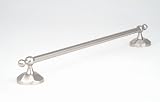 Esaro 18 in. Towel Bar in Brushed Nickel