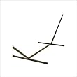 Black Hammock Stand