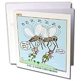 Rich Diesslins Funny KNOTS Scouting Cartoons - Use a Checklist - Campout Planning - Greeting Cards-6 Greeting Cards with envelopes