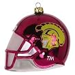 Southern California USC Trojans 3" Collegiate Glass Football Helmet Holiday Ornament - NCAA College Athletics