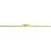14K Gold NFL Cleveland Browns ID Anchor Chain Bracelet 7