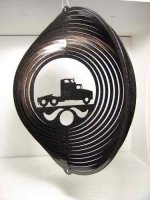 Semi-Truck 12 inch Wind Spinner