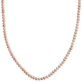 Pink Freshwater Cultured Button Pearl 6-6.5mm Endless Necklace, 72 by Amazon.com Collection