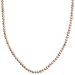 Pink Freshwater Cultured Button Pearl 6-6.5mm Endless Necklace, 72