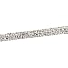 14K White Gold Six Strand Chain - 17 inches