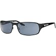A|X AX154/S Sunglasses - Armani Exchange Men's Rectangular Full Rim Designer Eyewear - Matte Black/Black/Gray