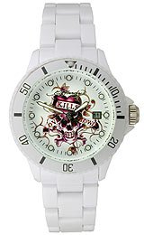Ed Hardy Unisex VP-WH VIP White Watch
