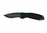 Kershaw 1670GBBLKST Black Blur Glassbreaker Knife with SpeedSafe