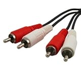 Fosmon RCA Stereo Audio Cable (Male to Male) - 50ft