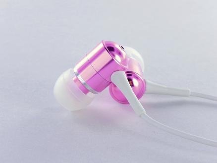 Pink Sound2 ELITE Headphone Earbuds with Earphone Case - GREAT VALUE!