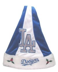 Los Angeles Dodgers Santa Hat