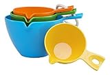 Zak Designs Assorted Brights Set of 4 Measuring Cups