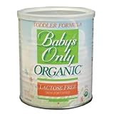 Babys Only Organic (Natures One) Lactose Free Organic Toddler Form - 12.7 Oz, 6 pack