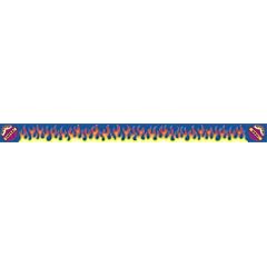 Hot Rod Flames Borders with Corners