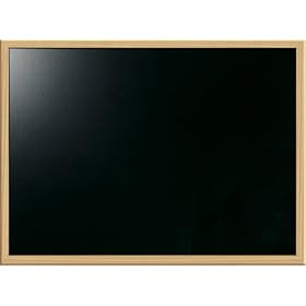 Board Dudes Chalk Board with Oak Style Frame, 17 x 23 Inches (9182BDUA-4)