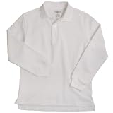 French Toast School Uniforms Long Sleeve Pique Polo Boys