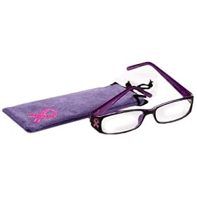 Click here to buy Select-A-Vision Breast Cancer Awareness Pink Ribbon Reader, Purple, +2.0.
