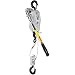 Lug-All 2250-20 Small Frame Cable Ratchet Winch Pulley Hoist, 1-1/8 ton Capacity, 10' / 20' Lift Height