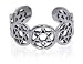Sterling Silver Filigree Stars Pretty Toe Ring