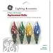 SANTA'S BEST CRAFT IMPORTS(GE) 53655 XMAS Sparkling Crystal C5 Bulb MULTI-COLOR PK/4 (pack 48)