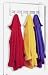 Tools & Hardware : Over the Door Adjustable Hook Rack (White) (7 3/4"H x 21"W x 2"D)