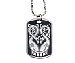 Celtic Beast Dog Tag - Stainless Steel - 2'' Height